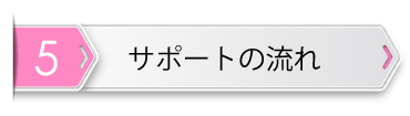 サポートの流れ